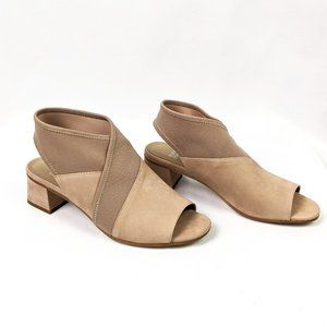 Eileen Fisher Luca Tumbled Nubuck Leather Sandals